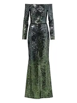 Elie Saab: Платье с блёстками 