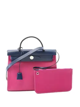 Hermes 2018 Toile Herbag Zip 31 satchel 31849608