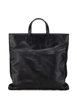Loewe 2010-2025 Leather Anagram Flat tote bag 31858323