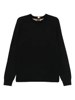 BOSS: Чёрный свитшот 