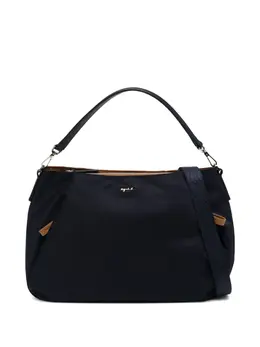 agnès b.: Синяя сумка-шоппер 