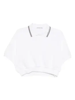 Alexander Wang: Поло с воротником 