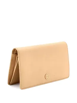 CHANEL Pre-Owned: Светлый кошелёк 
