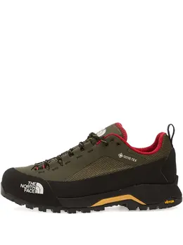 The North Face: Зелёные кроссовки 