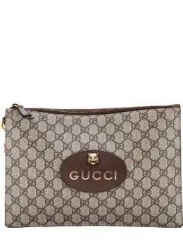 Gucci Pre-Owned: Коричневый клатч 