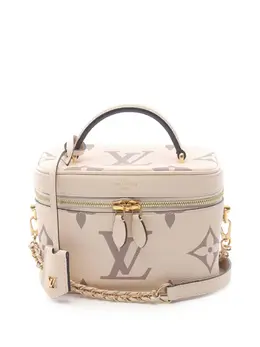 Louis Vuitton 2021 Bicolor Monogram Giant Empreinte Vanity PM satchel 31866369