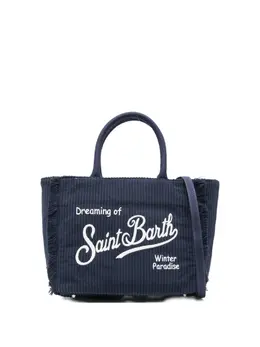 MC2 Saint Barth: Синяя сумка-шоппер 