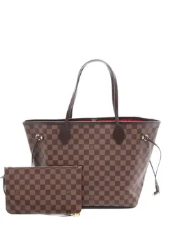 Louis Vuitton Pre-Owned: Коричневая сумка-шоппер 