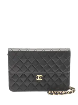CHANEL Pre-Owned: Чёрная сумка 