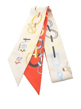 Hermès Pre-Owned: Светлый шарф 