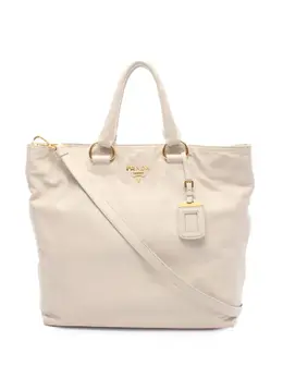 Prada 2000-2025 Vitello Daino Open Convertible Tote satchel 31885082