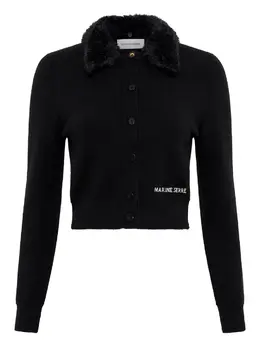 Marine Serre: Кардиган из шерсти 