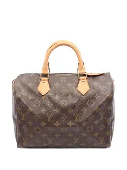 Louis Vuitton Pre-Owned: Коричневая сумка-шоппер 