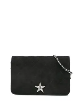 CHANEL Pre-Owned: Чёрный кошелёк 