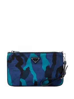 Prada 2000-2013 Tessuto Camouflage clutch bag 31933112