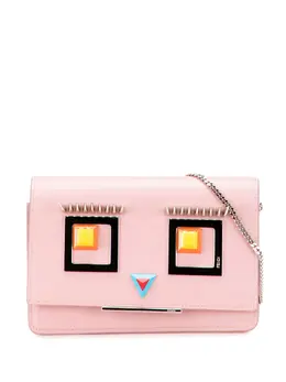 Fendi 2010-2025 Leather Hypnoteyes Wallet on Chain crossbody bag 31921097