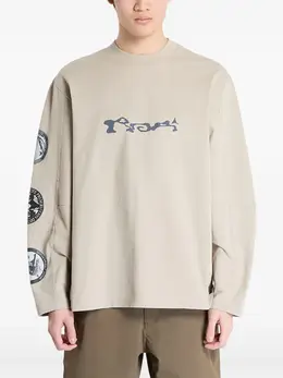 ROA: Бежевая футболка 