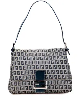 Fendi 2000-2010 Zucchino Canvas Mamma Forever shoulder bag 31939596
