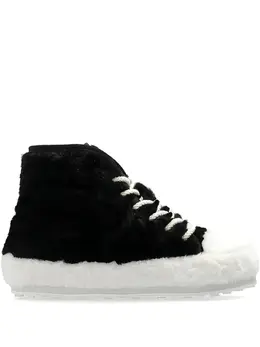 Marni faux-fur high-top sneakers 24276947