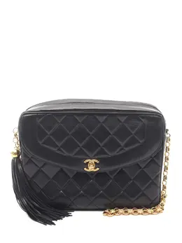 CHANEL Pre-Owned: Чёрная сумка 