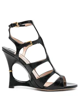 TOM FORD: Чёрные сандалии 