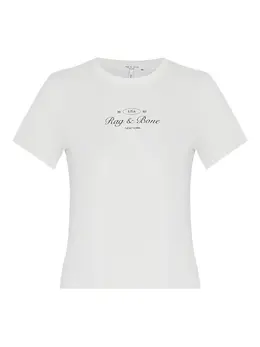 rag & bone: Футболка с принтом 