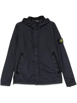 Stone Island: Голубая куртка  Crinkle Reps