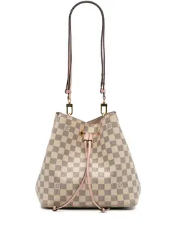 Louis Vuitton 2019 Damier Azur Neonoe MM bucket bag 32002099