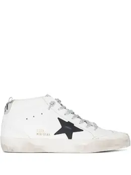 Golden Goose star-patch lace-up sneakers 17922083