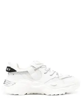 Plein Sport mesh panel lace-up sneakers 18582251