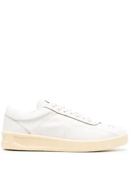 Jil Sander lace-up leather sneakers 18845127
