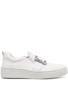 Sergio Rossi buckle-detail sneakers 16402505