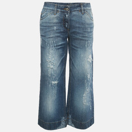 Dolce & Gabbana: Голубые брюки 