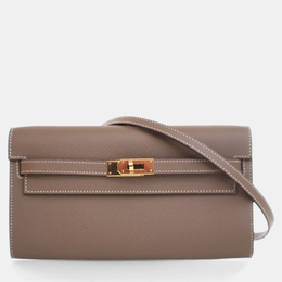 Hermes: Коричневый кошелёк  Kelly