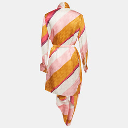 Fendi: Многоцветное платье 