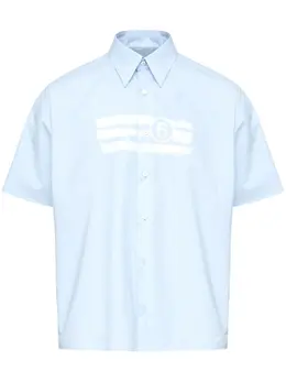 MM6 Maison Margiela: Светлая рубашка 