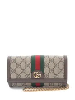 Gucci 2020s GG Supreme chain-strap clutch bag 31913170