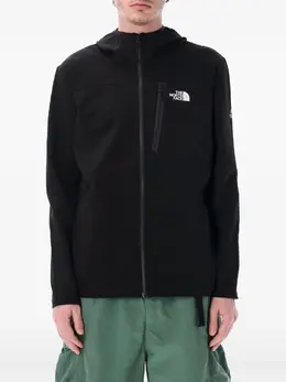 The North Face: Куртка  Logo с принтом