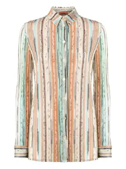 Missoni: Рубашка в полоску 