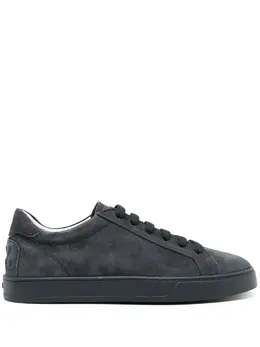 Tod's logo-embossed suede sneakers 22368981