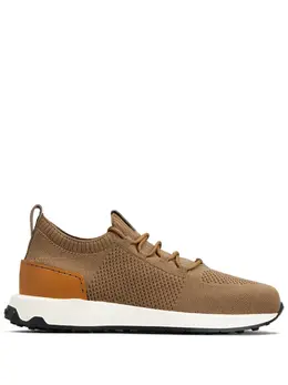 Tod's logo-appliqué knitted sneakers 21072358