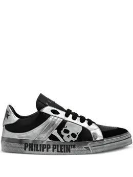 Philipp Plein Retrokickz TM leather sneakers 23629088