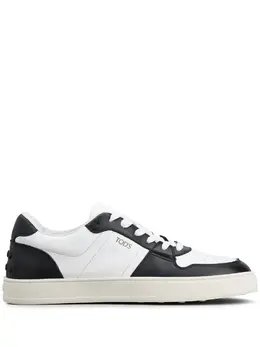 Tod's panelled leather sneakers 23639044
