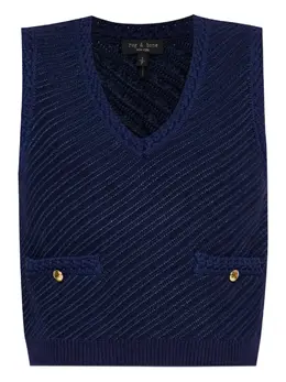 rag & bone: Трикотажный жилет 