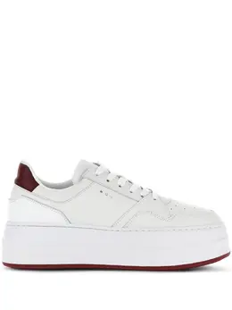 Hogan H670 flatform leather sneakers 23526148
