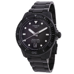 Tissot Seastar 1000 T1208073305100 Automatic Grey Black Dial Watch