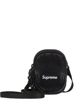 Supreme mini denim "Black" messenger bag 31969164