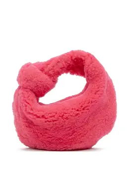 Bottega Veneta 2012-2025 Mini Shearling Jodie hobo bag 32040777