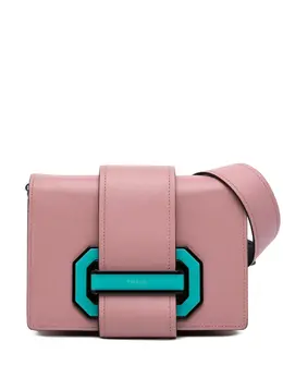 Prada 2021-2025 City Calf Plex Ribbon crossbody bag 32042332