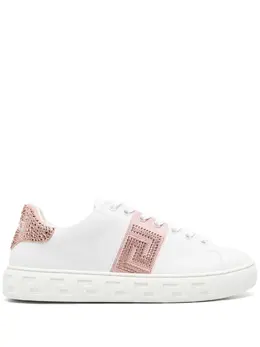 Versace Crystal Greca sneakers 24874373